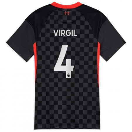 Completo Calcio Liverpool Virgil van Dijk 4 Divisa Terza 2020/2021 